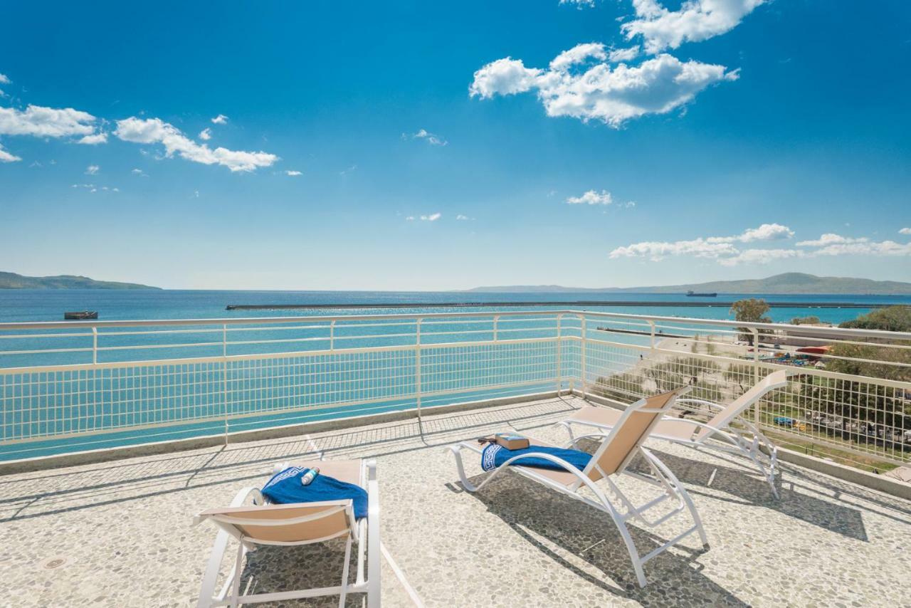 Seafront Penthouse Leo Apartment กาลามาตา ภายนอก รูปภาพ