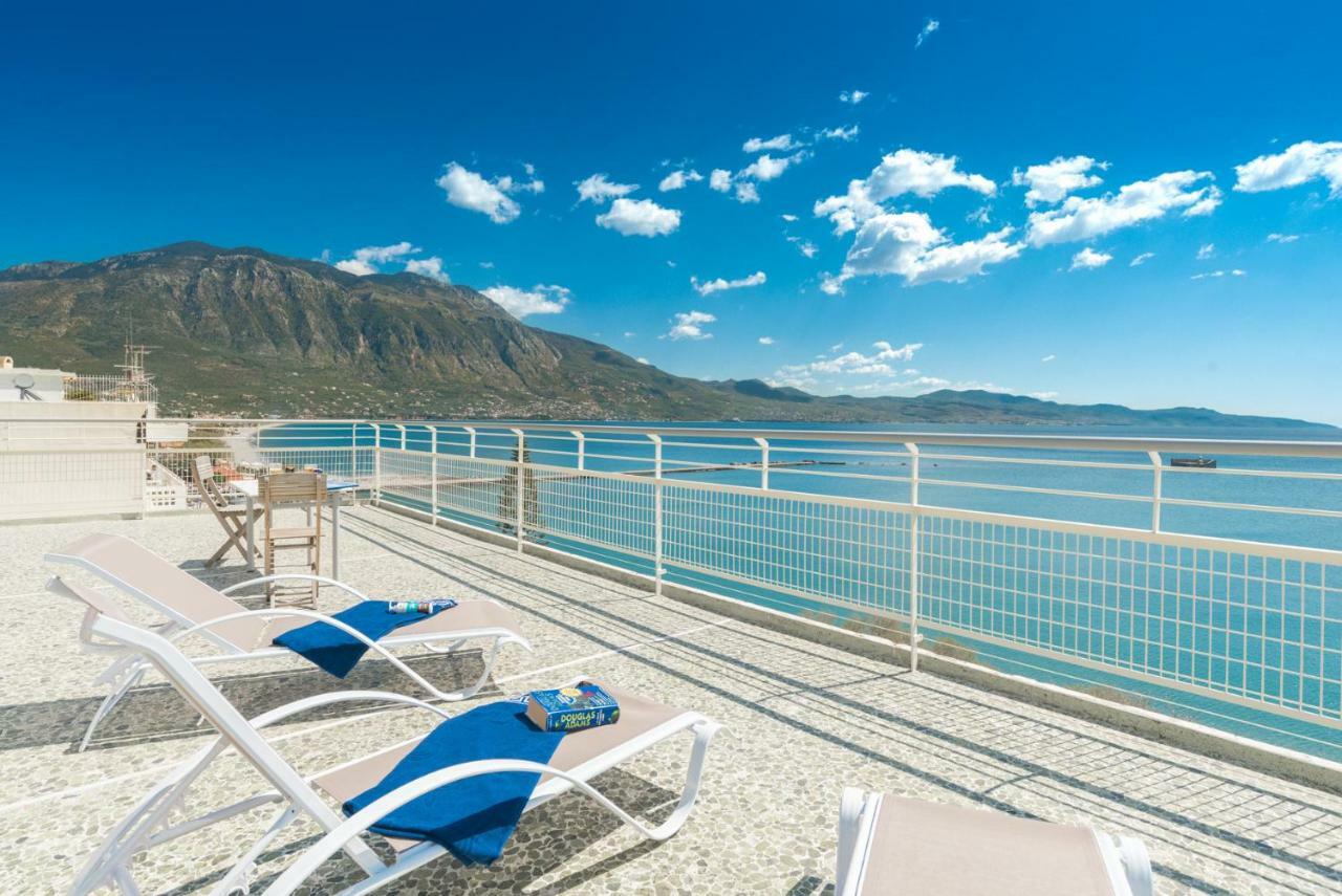 Seafront Penthouse Leo Apartment กาลามาตา ภายนอก รูปภาพ